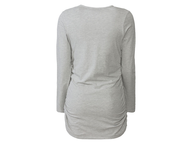 Ga naar volledige schermweergave: bellybutton Zwangerschapsshirt met lange mouwen - afbeelding 6
