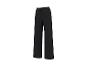 Pantalon large noir avec cordon de serrage à la taille