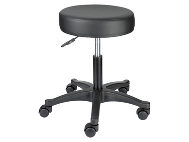 LIVARNO home Tabouret à roulettes, hauteur réglable