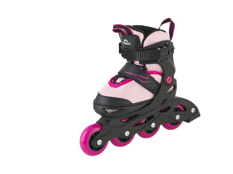 Rollers Crivit roses et noirs