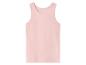 Débardeur homme rose clair uni sur fond blanc