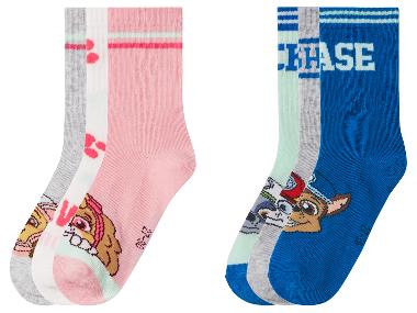 Chaussettes pour enfants »Paw Patrol«, 3 paires