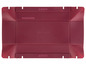 Een rood Coox Wunderform vouwbaar snijplank.