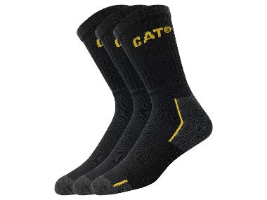 CATERPILLAR Chaussettes de travail pour hommes, 3 paires
