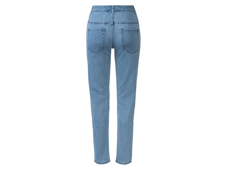 Blauwe jeans voor dames.