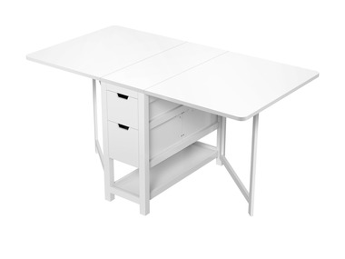 Table pliante avec tiroirs LIVARNO home