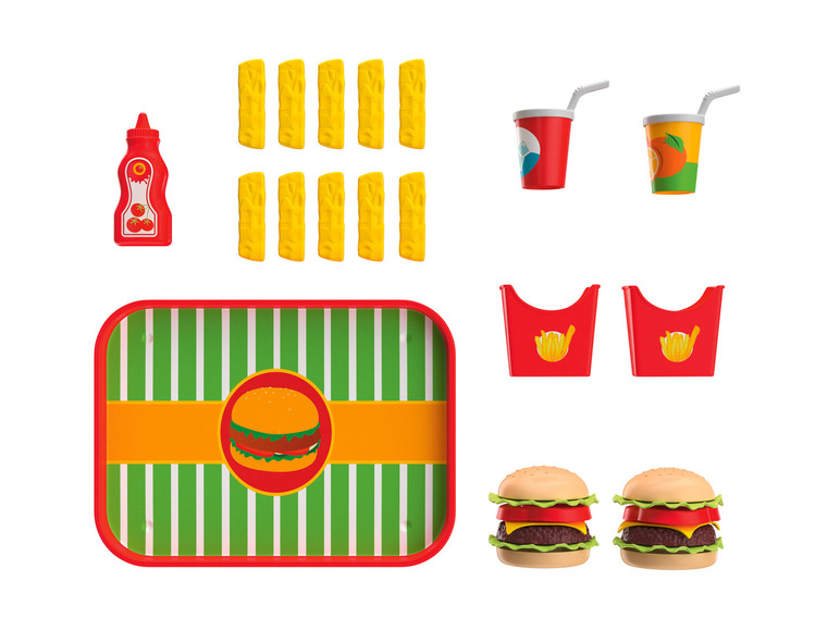 Ga naar volledige schermweergave: Playtive Dienblad met servies of voeding - afbeelding 5
