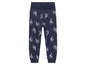 Blauwe broek met bootprint voor kinderen.