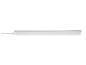 Witte lineaire LED-lamp met stroomkabel en schakelaar