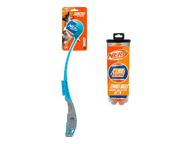 Nerf Dog Lanceur de balles de tennis et balles de tennis