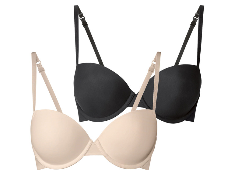 Ga naar volledige schermweergave: esmara® Set van 2 beugelbeha's met voorgevormde cups - afbeelding 7