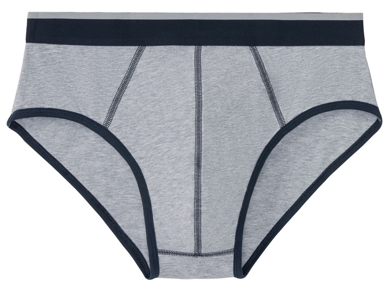 Ga naar volledige schermweergave: LIVERGY® Set van 5 slips van een katoenmix - afbeelding 3
