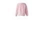 Sweat-shirt rose à imprimé nœuds, vue de dos.