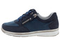 Blauwe sneakers van het merk Footflex met een rits