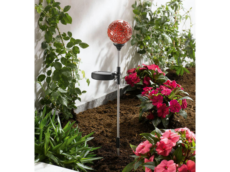 Aller en mode plein écran LIVARNO home Lampe solaire à LED, hauteur 72 cm - Photo 10