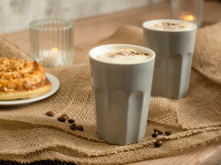 Aller en mode plein écran ERNESTO Set de 4 tasses à cappuccino - Photo 2
