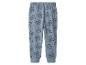 Pantalon de pyjama bleu pour enfant avec imprimé Mickey Mouse.