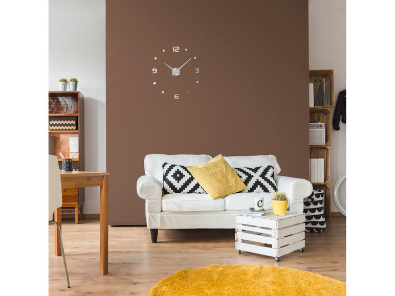 Aller en mode plein écran AURIOL® Horloge murale, chiffres autocollants - Photo 13
