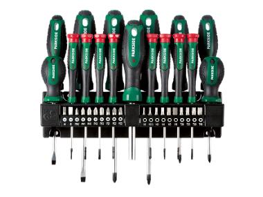 PARKSIDE® Jeu de tournevis avec support mural