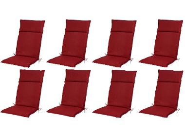 Lot de 8 coussins pour chaise de jardin, 120 x 50 cm LIVARNO home