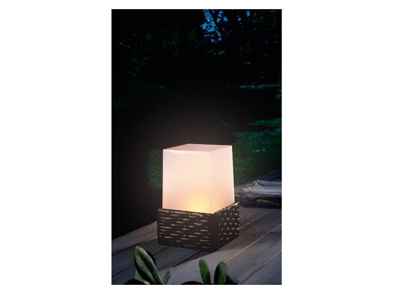 Ga naar volledige schermweergave: Ledsolarlamp rotan LIVARNO home - afbeelding 12
