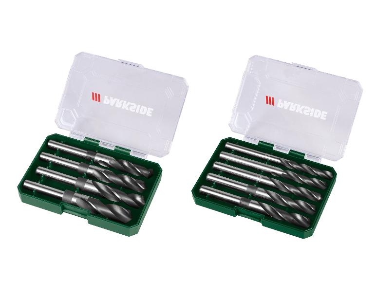 Deux jeux de forets Parkside dans des boîtes vertes