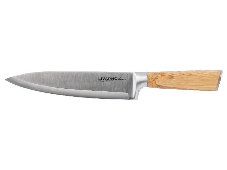 Un couteau Livarno home avec un manche en bois.