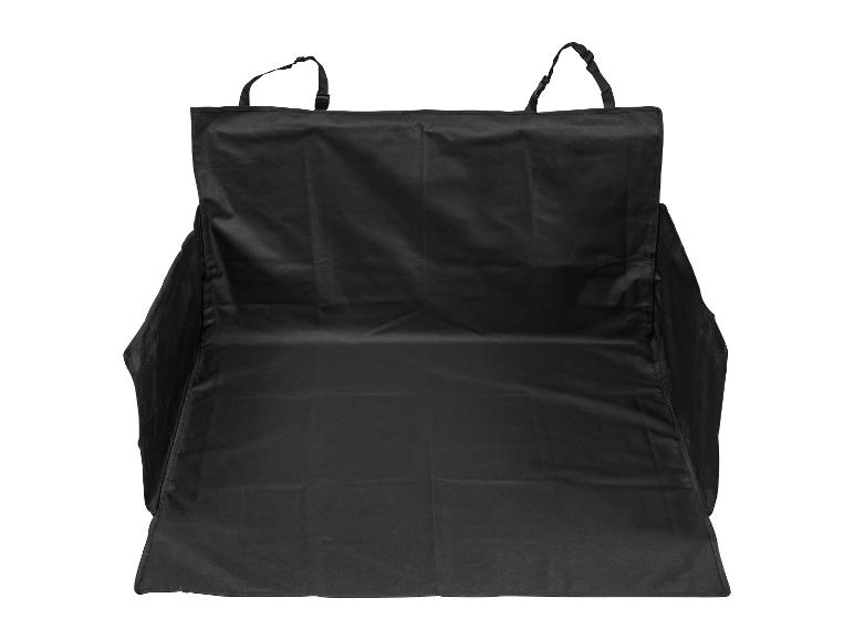 Housse de siège de voiture noire.