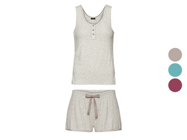 esmara® Zomerpyjama in fijn geribbelde kwaliteit