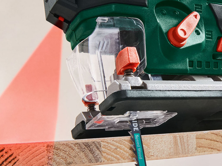 Kit Parkside PSTK 800 : Scie Sauteuse Pendulaire 800W + Porte-clés Décapsuleur HEADNMORE - 4