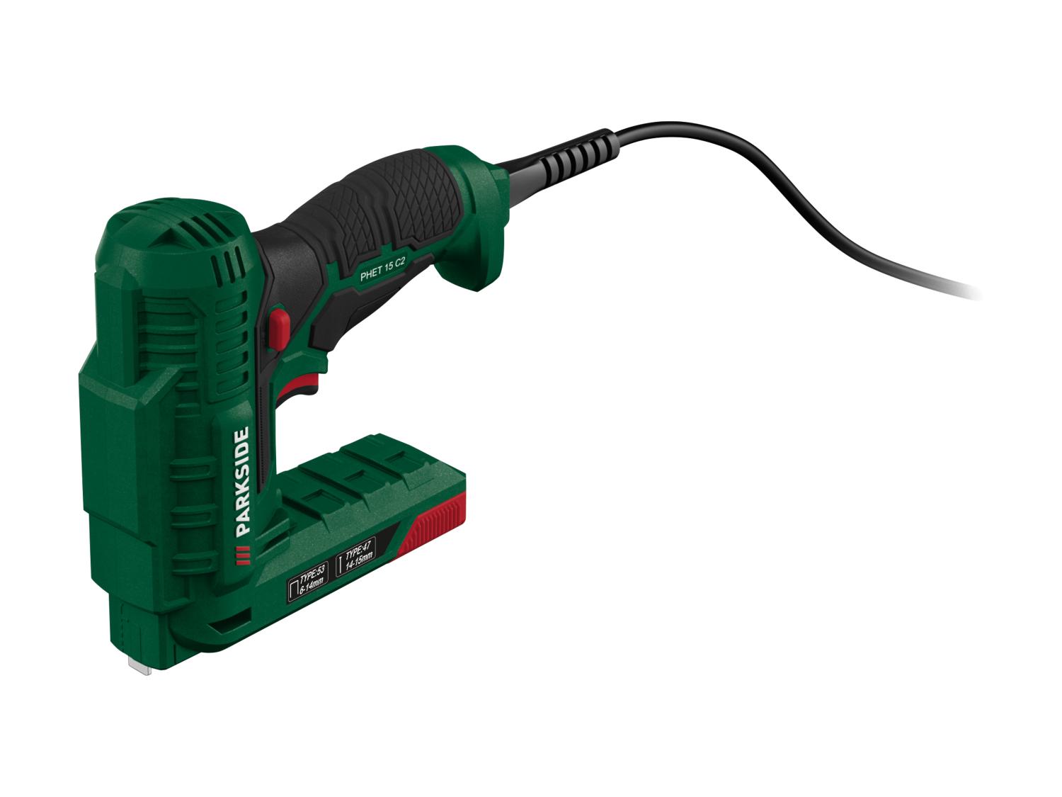 Parkside PHET 15 C2 Elektrotacker - Grün for sale online