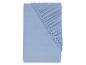 Drap-housse bleu clair