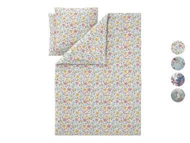 LIVARNO® Housse de couette réversible en satin microfibre, 260 x 240 cm