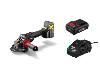 Meuleuse d’angle 20 V PWSAP20 avec batterie intelligente et chargeur PARKSIDE®