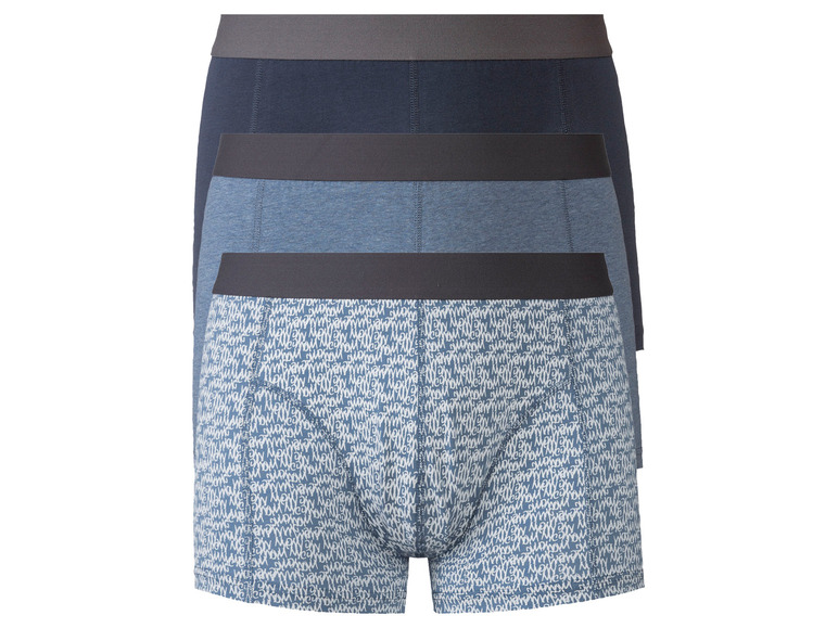 Ga naar volledige schermweergave: LIVERGY® Set van 3 boxers van een katoenmix - afbeelding 6
