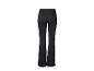 Pantalon de sport noir pour femme taille haute et jambes évasées