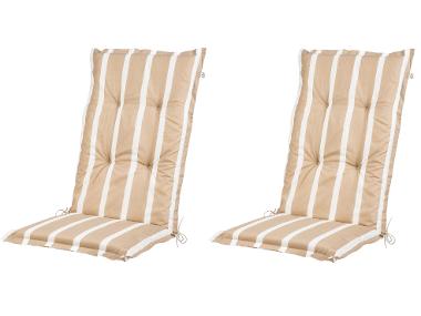 Lot de 2 coussins pour chaise de jardin, 120 x 50 cm LIVARNO home
