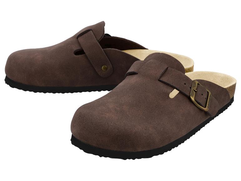 Sabots marron pour homme Esmara avec boucle
