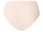 Culotte taille haute femme beige clair.