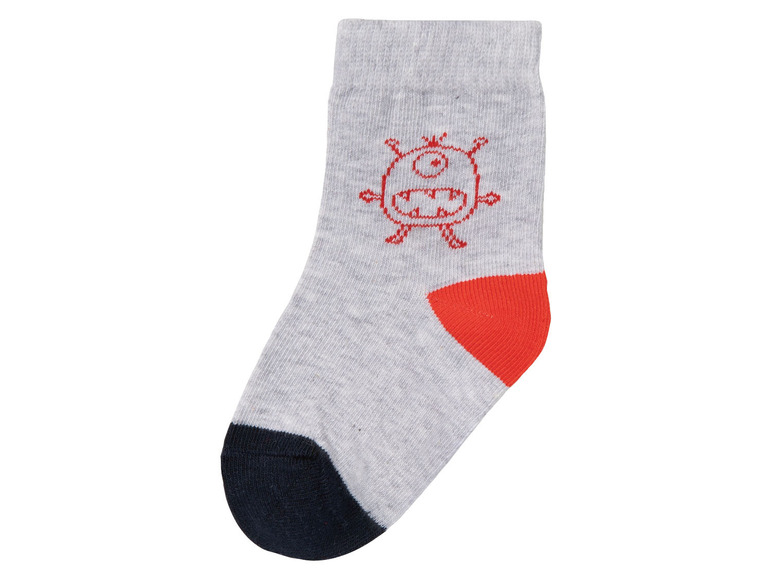 Aller en mode plein écran lupilu® Chaussettes pour garçon, 7 paires, avec du coton bio - Photo 8