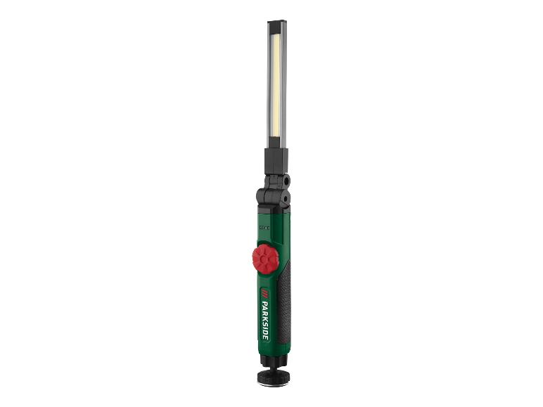 Lampe de travail LED PARKSIDE avec tête pivotante et base magnétique