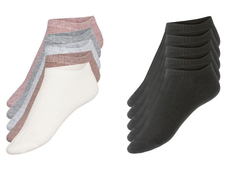 Set van 5 paar sneakersokken 
