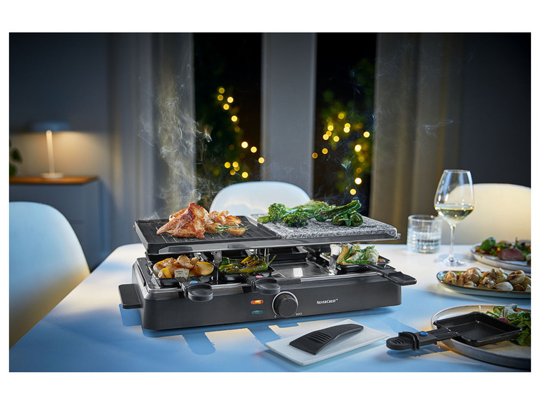 Aller en mode plein écran SILVERCREST® KITCHEN TOOLS Raclette-gril, 1 400 W - Photo 2