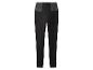 Zwarte hoge taille broek met grijze elastische band.