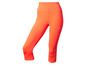 Oranje capri-legging van het merk Elevate Activewear.