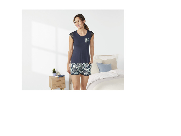Ga naar volledige schermweergave: esmara® Luchtige pyjama van modal - afbeelding 6