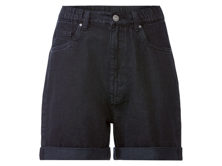 Aller en mode plein écran esmara Short en jean en pur coton avec taille élastique - Photo 2