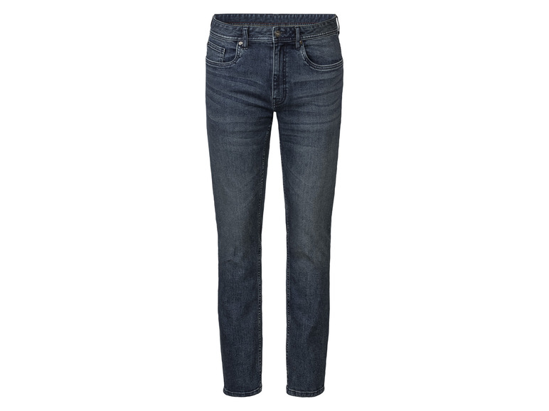 Ga naar volledige schermweergave: LIVERGY® Slim fit jeans van een katoenmix - afbeelding 2