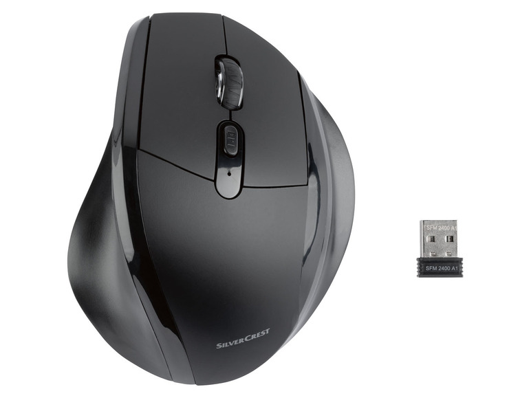 Ga naar volledige schermweergave: SILVERCREST® Ergonomische draadloze muis - afbeelding 2