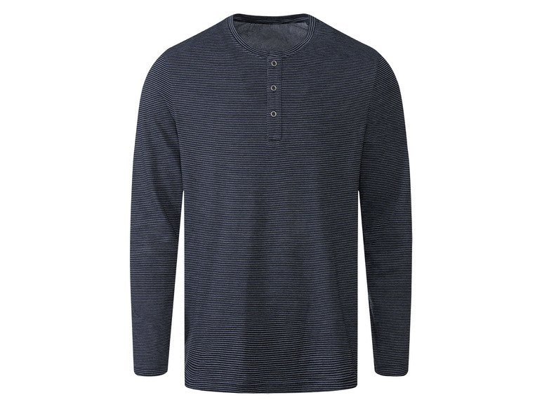 Ga naar volledige schermweergave: LIVERGY® Shirt met lange mouwen van een katoenmix - afbeelding 2